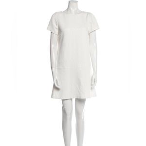 Alice + Olivia White Shift Dress